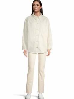 Paidat & Puserot<Calvin Klein Jeans 90's Linen -päällyspaita 1AA DENIM LIGHT