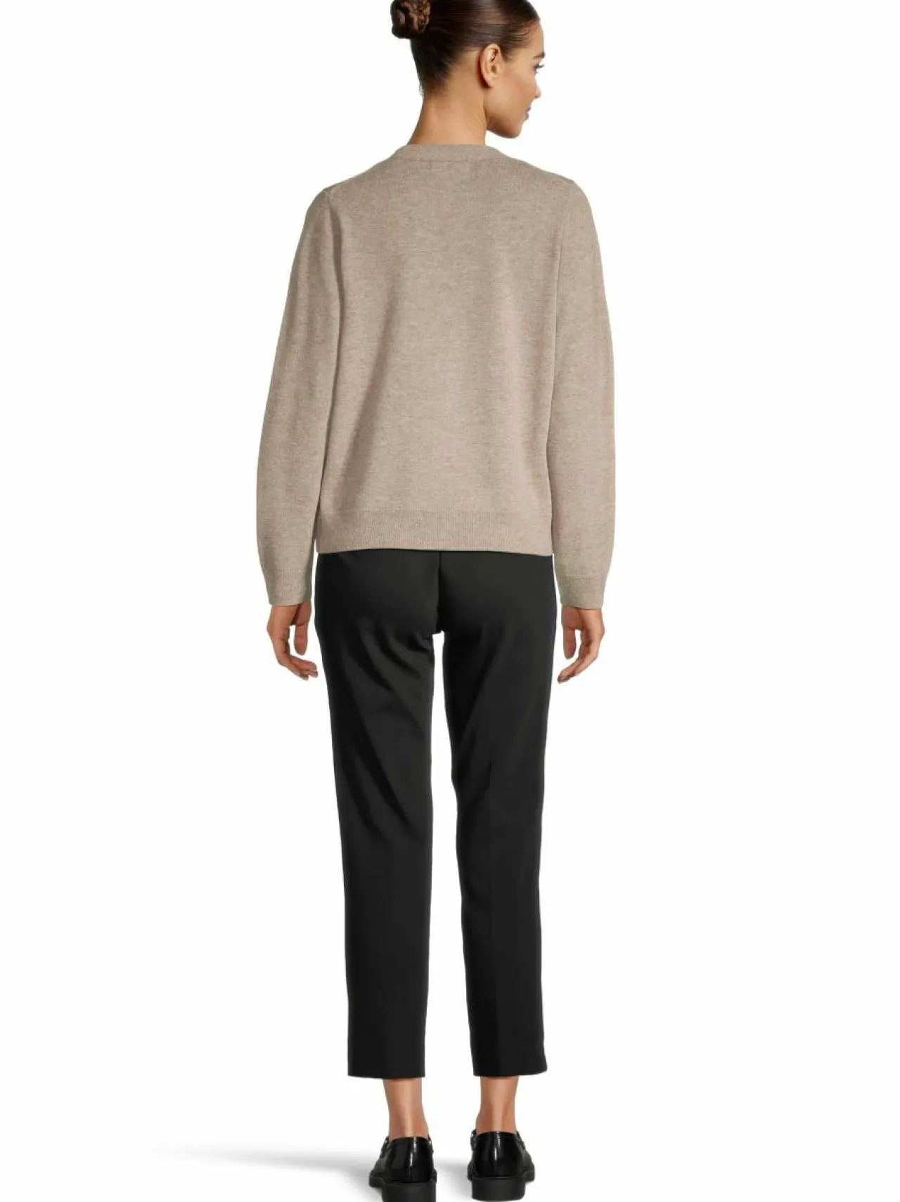 Neuleet<NOOM Saara-villaneuletakki BEIGE MEL