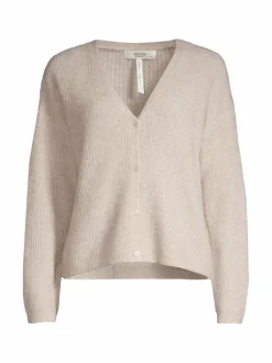Neuleet<NOOM Sade-neuletakki LT.BEIGE MEL