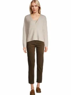 Neuleet<NOOM Sade-neuletakki LT.BEIGE MEL