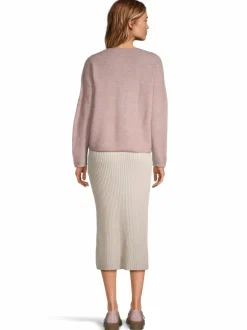 Neuleet<NOOM Sade-neuletakki ROSE MEL