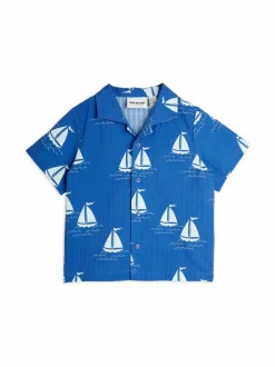 Mini Rodini Sailing Boats -kauluspaita^ T-Paidat