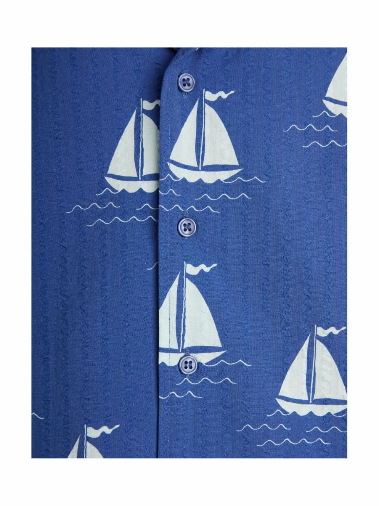 Mini Rodini Sailing Boats -kauluspaita^ T-Paidat