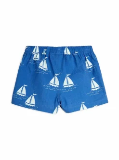 Shortsit|Shortsit<Mini Rodini Sailing Boats -shortsit 460 BLUE