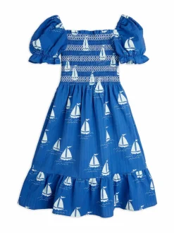 Mini Rodini Sailing Boats -smokkirypytetty mekko^ Mekot & Hameet|Mekot & Hameet