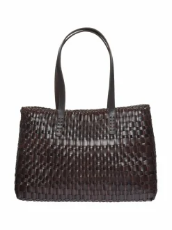 Shopperit<Dragon Diffusion Salvage-nahkalaukku DK BROWN