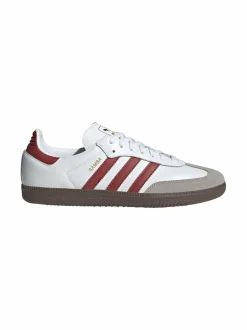 Urheilujalkineet|Tennarit & Sneakerit<adidas Originals Samba-nahkatennarit JH8798 FTWWHT/PRERUB/CGRANI