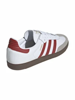 Urheilujalkineet|Tennarit & Sneakerit<adidas Originals Samba-nahkatennarit JH8798 FTWWHT/PRERUB/CGRANI