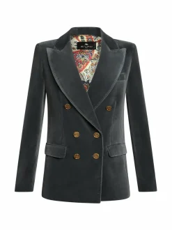 ETRO Samettibleiseri^ Bleiserit & Jakut