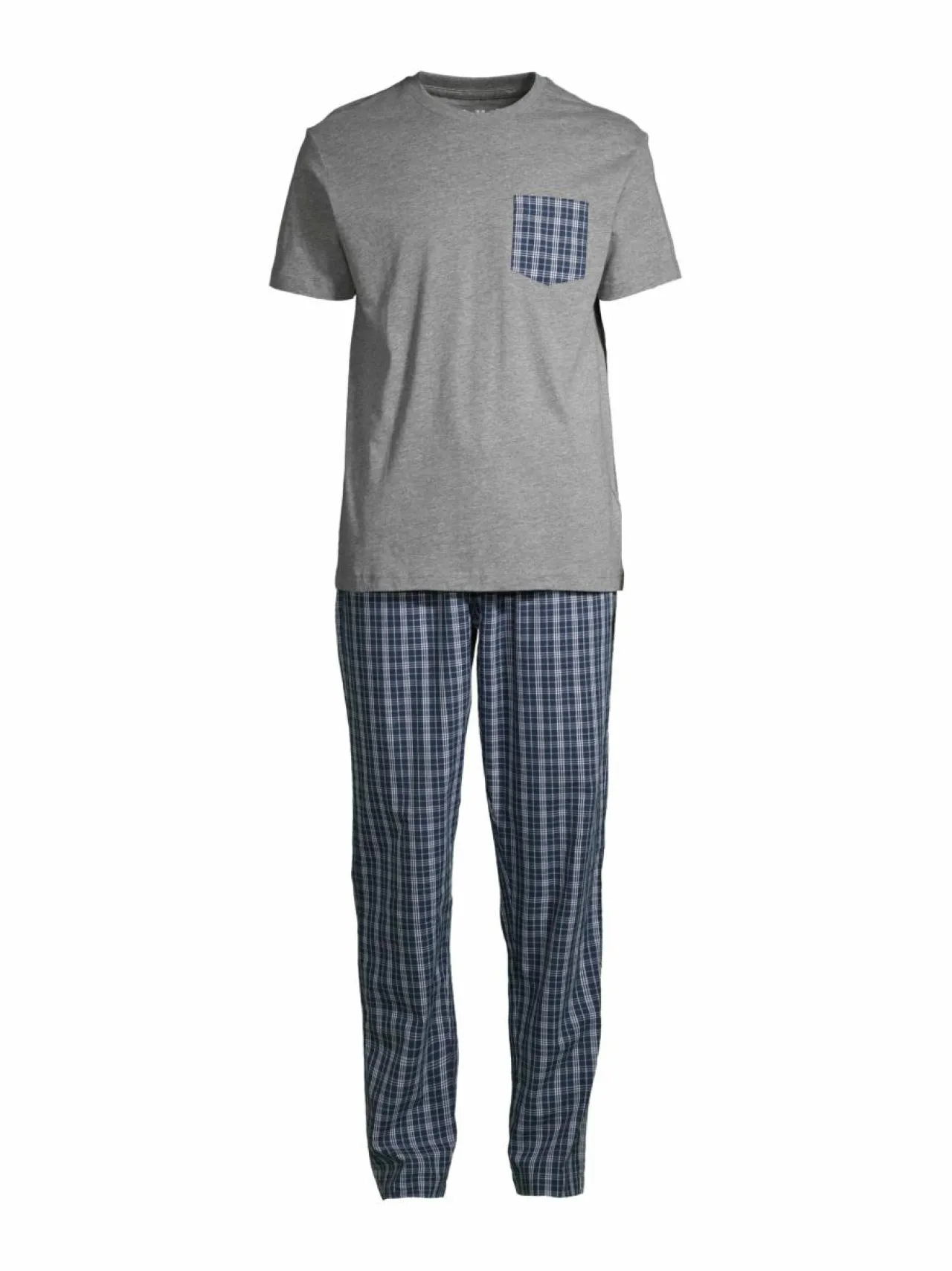 Pyjamat & Kylpytakit<Cap Horn loungewear Sam-popliinipyjama GREY MEL./ BLUE