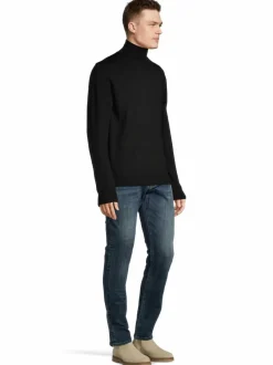 Neuleet<CONSTRUE San Antonio -merinoneulepaita BLACK EC15015