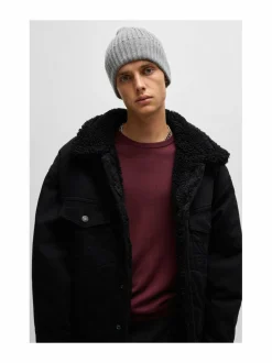 Neuleet<HUGO San Cedric -villaneulepaita 654 DARK PINK