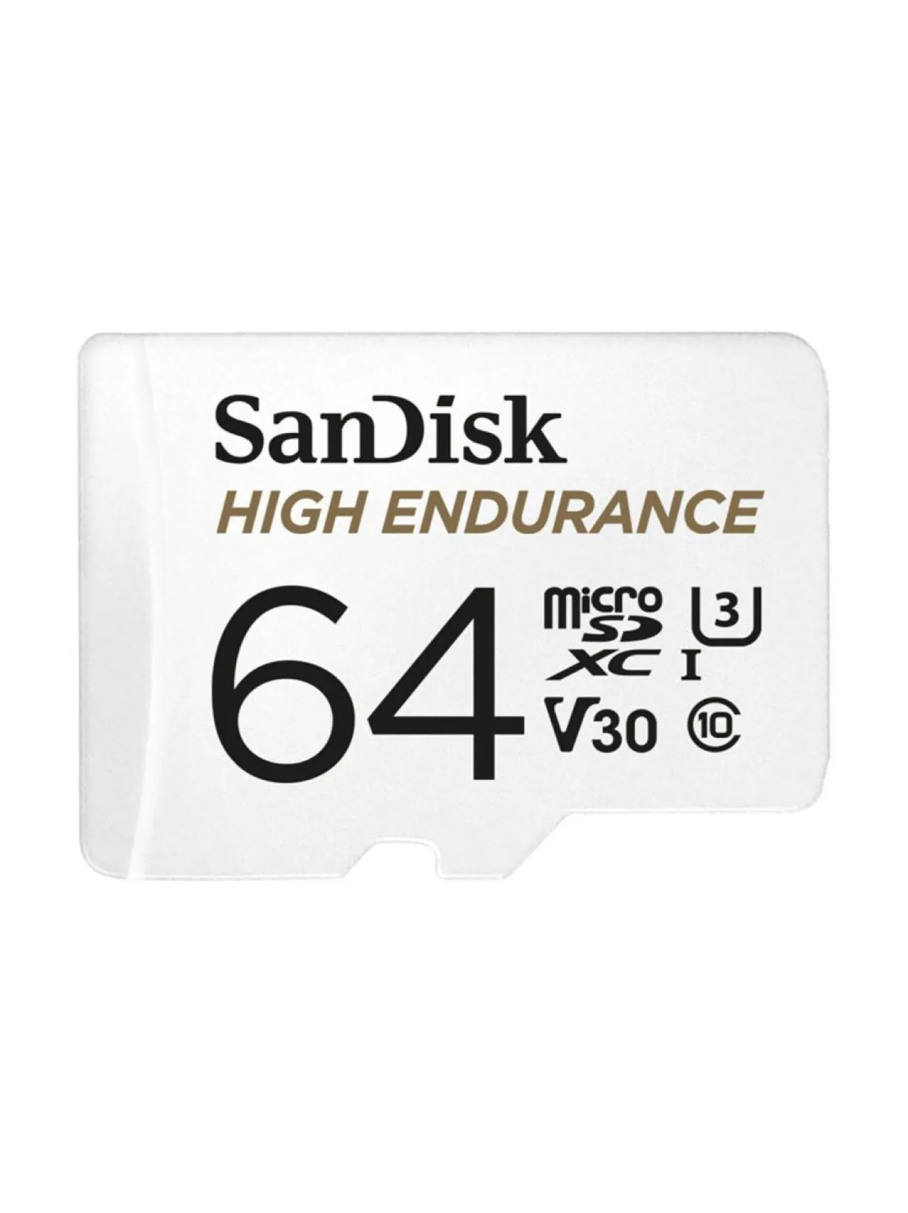 Kamerat<Sandisk High Endurance (U3 / Class 10 / V30) 64GB microSDXC muistikortti