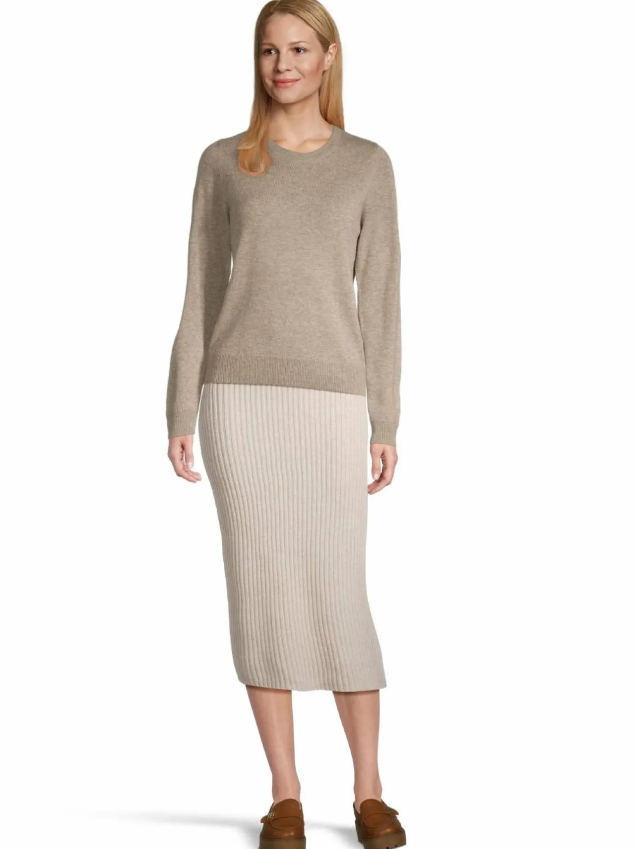 Neuleet<NOOM Sandra-villaneule BEIGE MEL