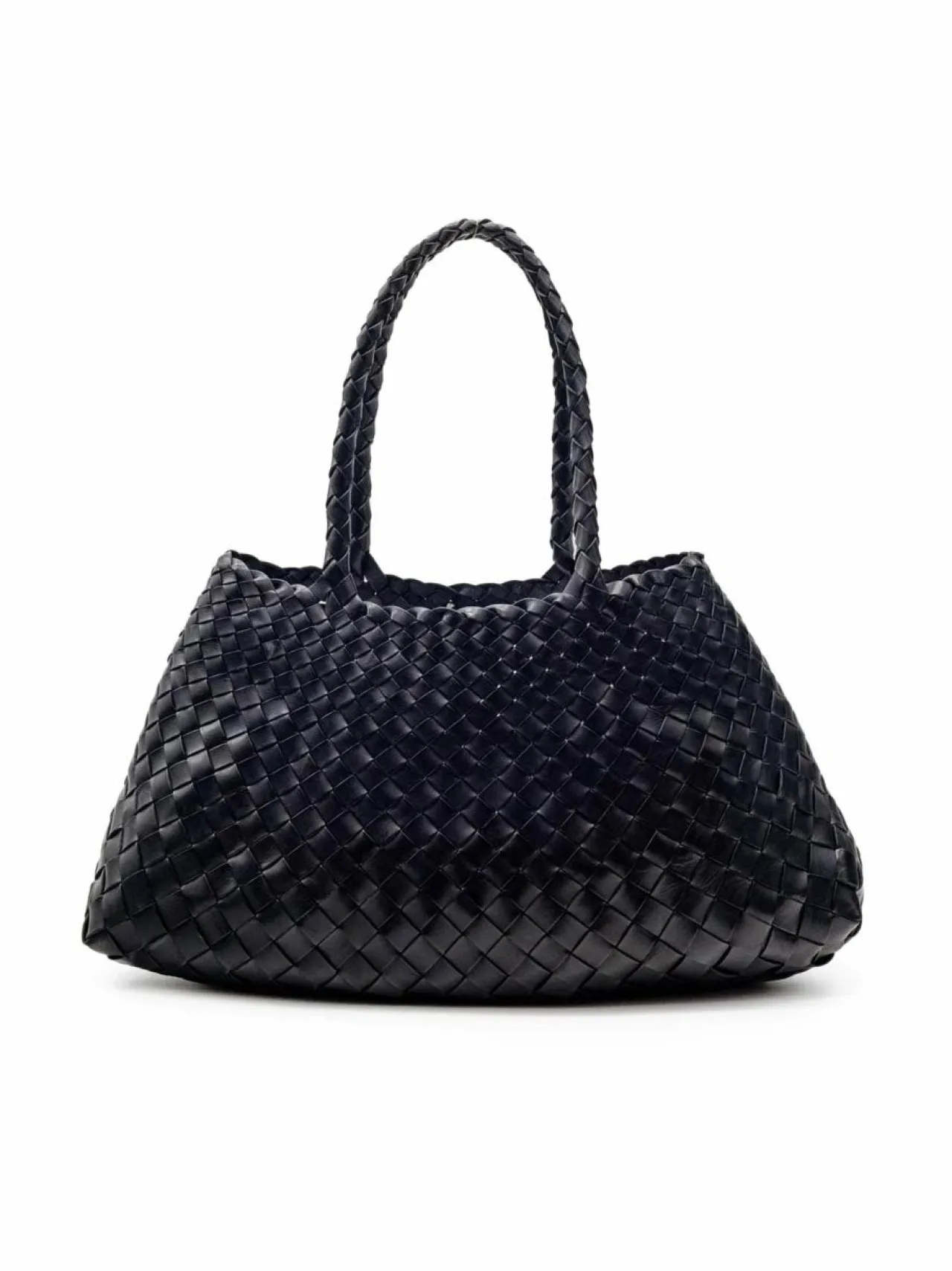 Shopperit<Dragon Diffusion Santa Croce Large -nahkalaukku BLACK