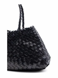 Shopperit<Dragon Diffusion Santa Croce Large -nahkalaukku BLACK