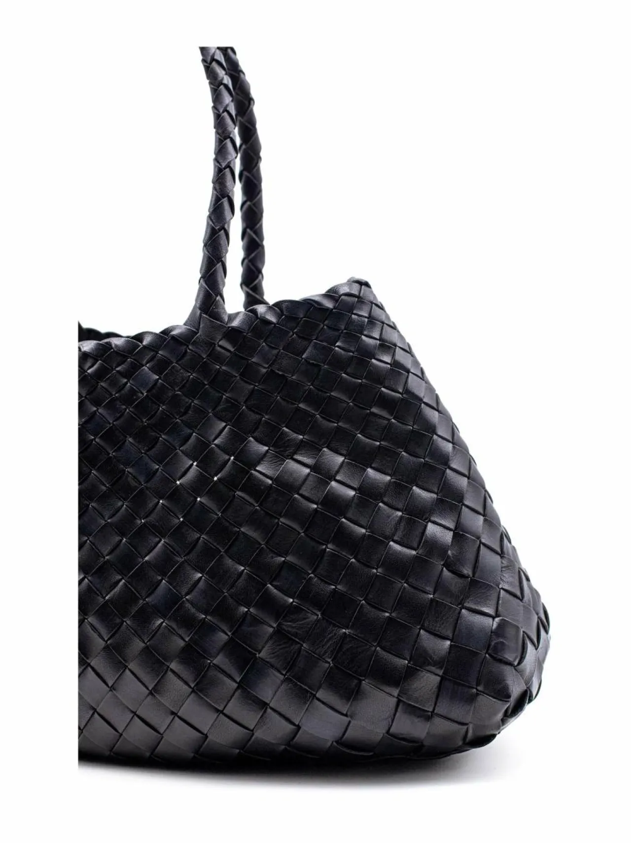 Shopperit<Dragon Diffusion Santa Croce Large -nahkalaukku BLACK