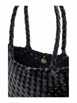 Shopperit<Dragon Diffusion Santa Croce Large -nahkalaukku BLACK