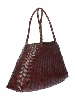 Shopperit<Dragon Diffusion Santa Croce Large -nahkalaukku BRUCIATO