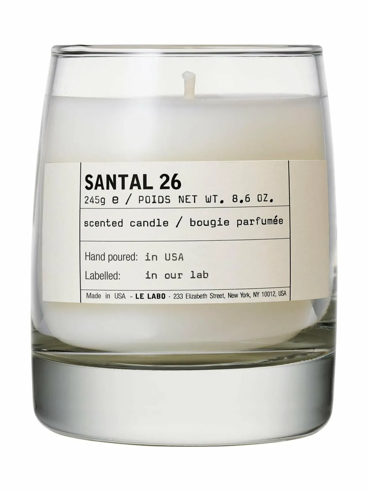 Huonetuoksut & Tuoksukynttilät<Le Labo Santal 26 Classic Candle -tuoksukynttilä