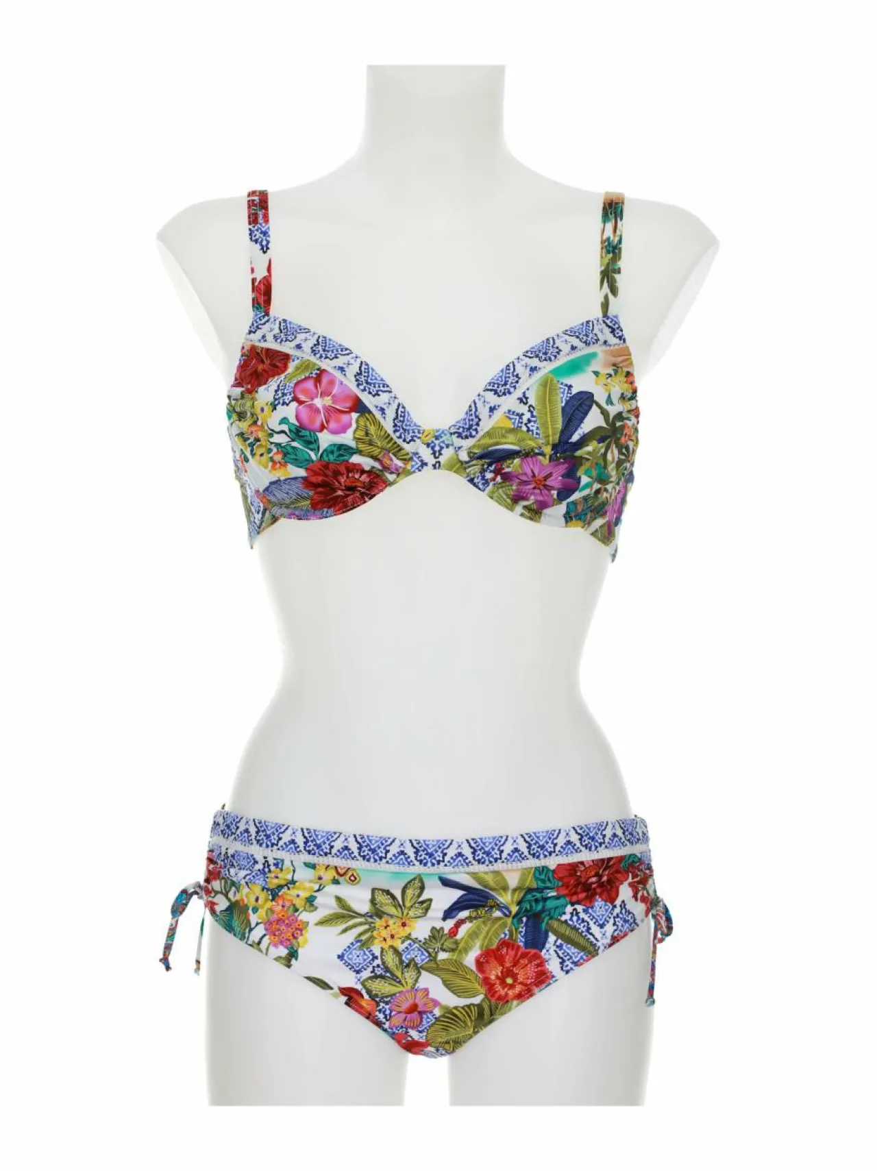 Uima-Asut<Sunflair Santorini-bikinit 199 WHITE-MULTICOLOR