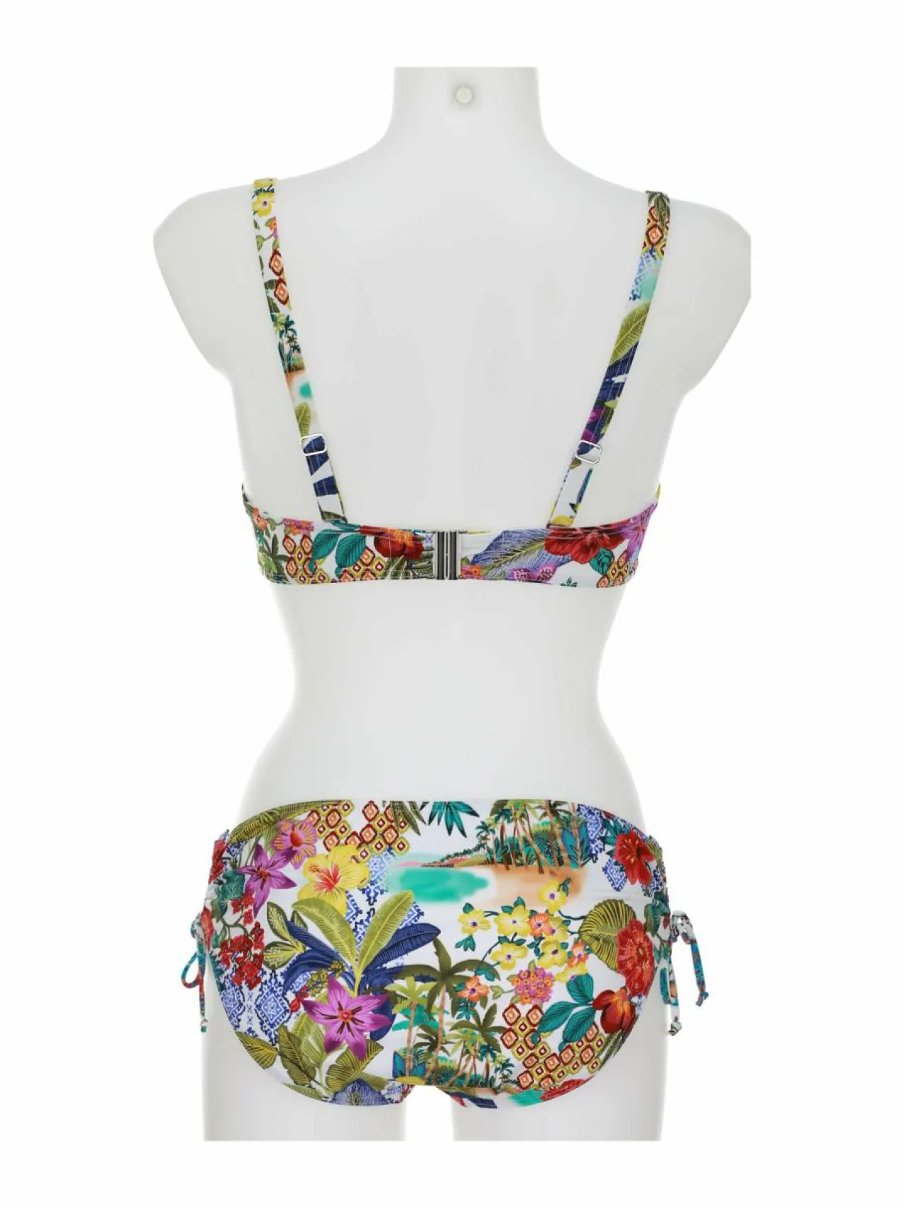 Uima-Asut<Sunflair Santorini-bikinit 199 WHITE-MULTICOLOR
