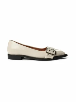 Kävelykengät & Loaferit<PAVEMENT Saso-nahkaloaferit 267 BEIGE PATENT