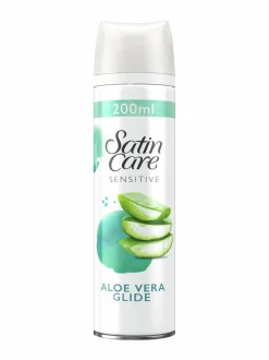 Vartalonhoito<Gillette Satin Care Sensitive -ihokarvanajogeeli 200 ml