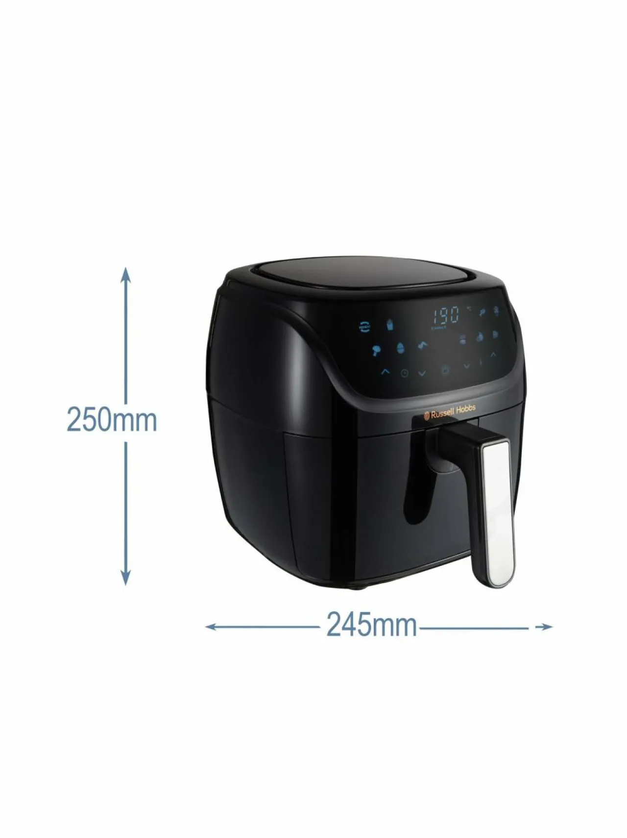 Muut Keittiölaitteet<Russell Hobbs SatisFry Air Medium -ilmafriteerauskeitin BLACK