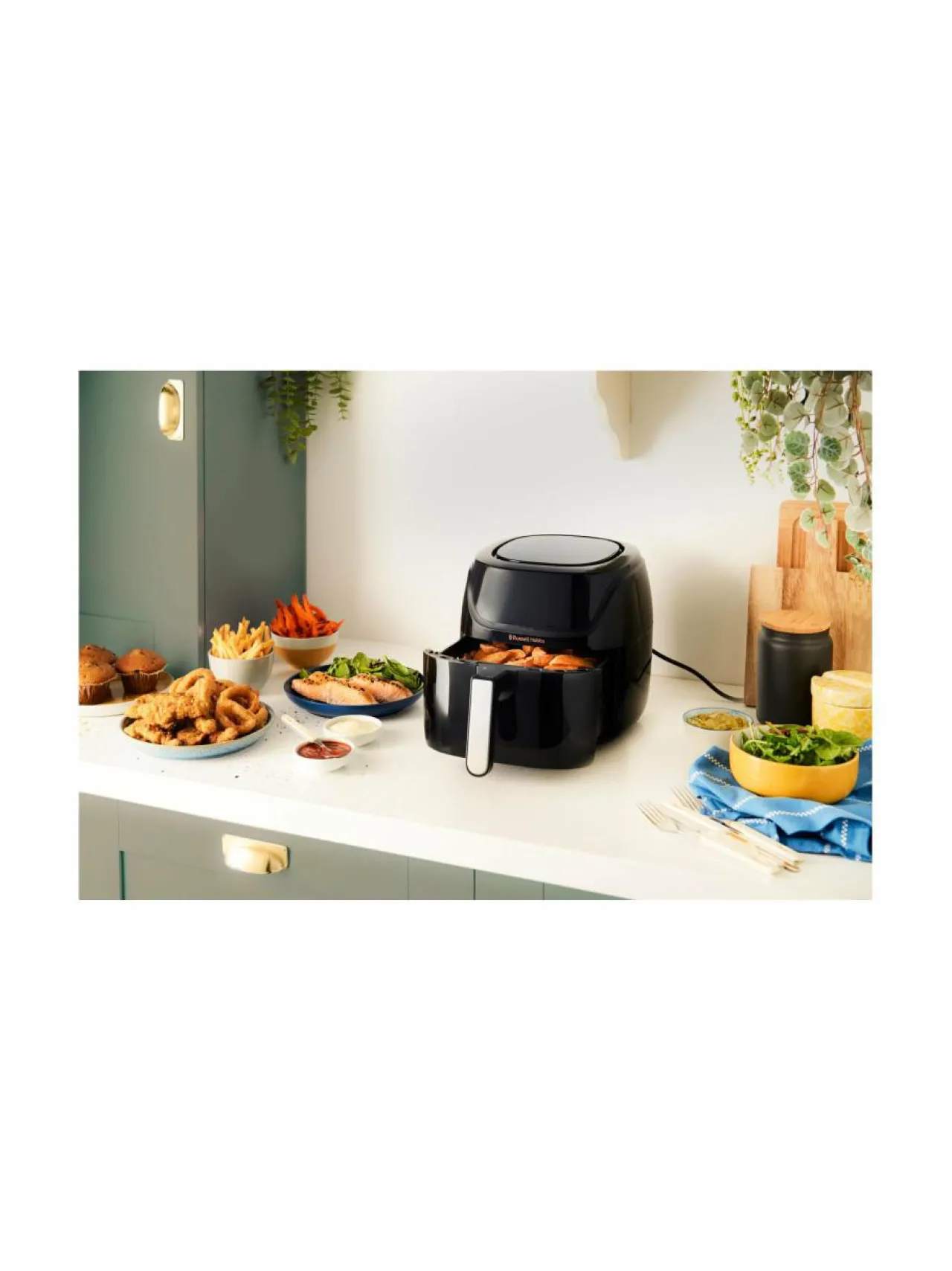 Muut Keittiölaitteet<Russell Hobbs SatisFry Air Medium -ilmafriteerauskeitin BLACK