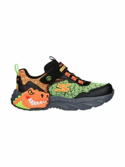 Tennarit & Sneakerit<Skechers Saurus Dino- sneakerit vilkkuvaloilla BKOR BLACK ORANGE
