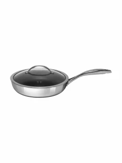 Keitto- & Paistoastiat<Scanpan Sauté HaptIQ -haudutuspannu kannella, 28 cm STEEL