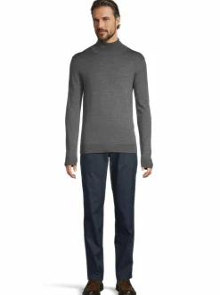 Neuleet<Cap Horn Sawyer-merinoneulepaita GREY MEL. EC20188