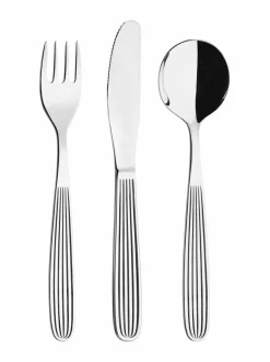 Aterimet & Tarjoiluvälineet<Iittala Scandia-jälkiruokahaarukka STEEL