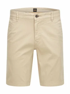 Housut<BOSS Schino-shortsit 275 LIGHT BEIGE