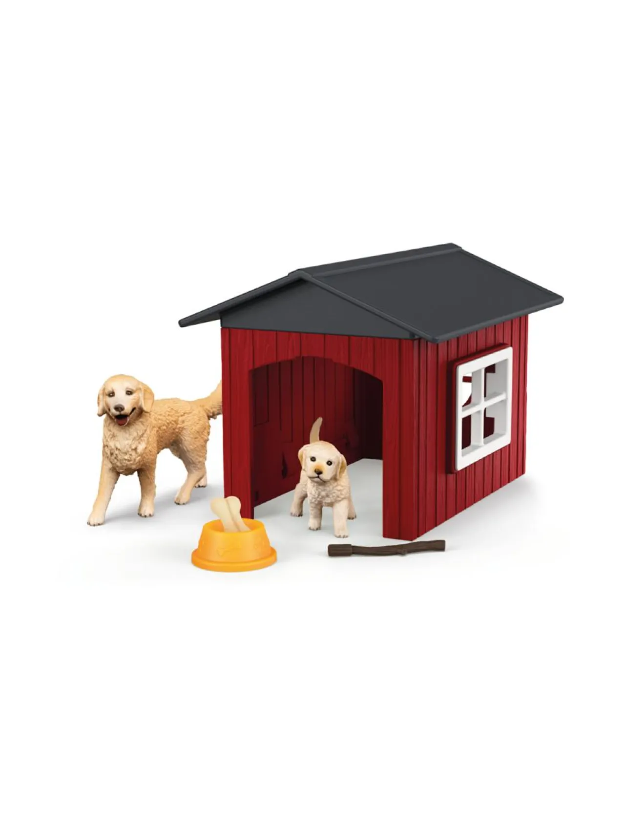 Figuurit & Interaktiiviset Lelut<SCHLEICH FARM WORLD Koirankoppi ja kultainennoutaja