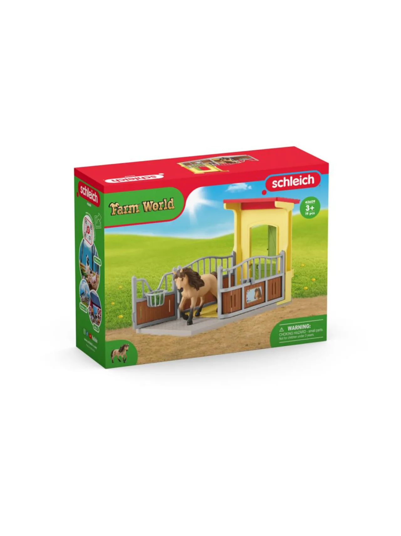 SCHLEICH FARM WORLD Ponin pilttuu ja islanninponiori^ Figuurit & Interaktiiviset Lelut
