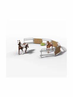 SCHLEICH HORSE CLUB Lakeside-lava-auto ja perävaunu^ Figuurit & Interaktiiviset Lelut