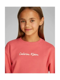Calvin Klein Kids Script Logo -collegepaita^ Colleget & Hupparit