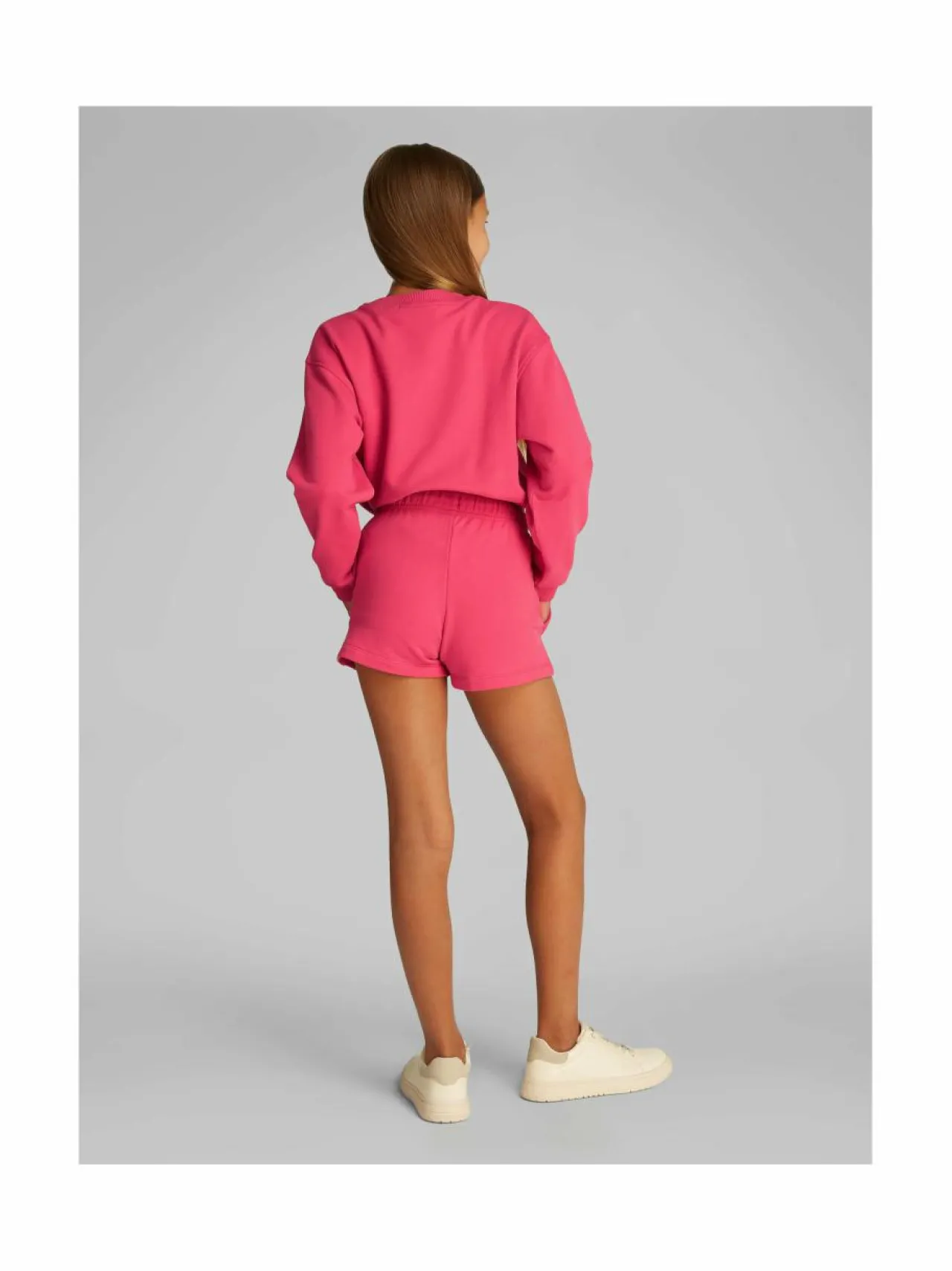 Shortsit<Calvin Klein Kids Script Logo -collegeshortsit XIX DEEP CRIMSON FRUIT