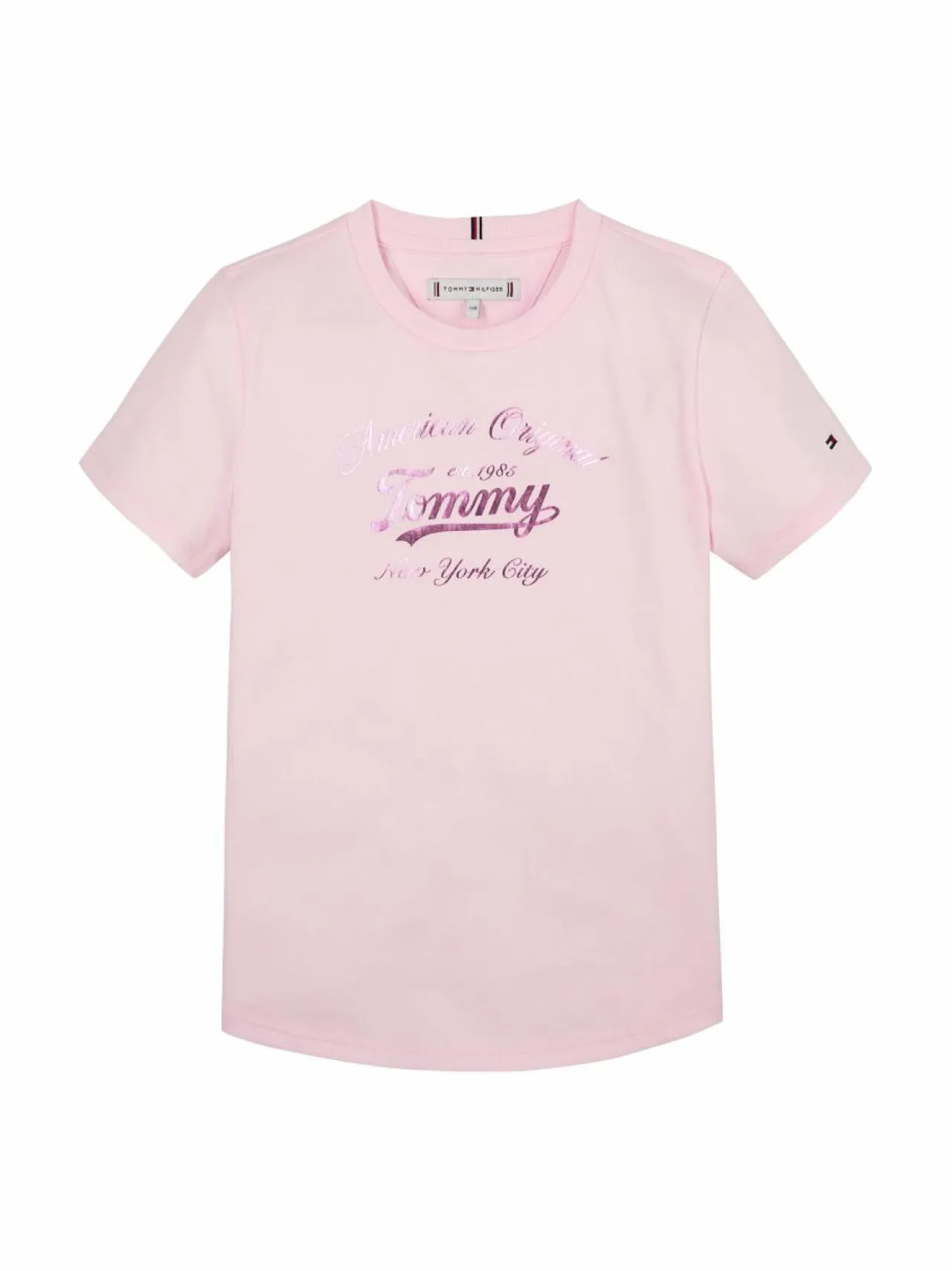 T-Paidat|T-Paidat<Tommy Hilfiger Script t-paita TOG LIGHT PINK