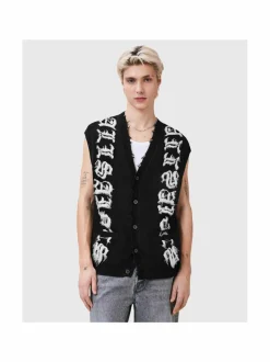 Neuleet<All Saints Scripture-neuleliivi BLACK/ECRU WHITE