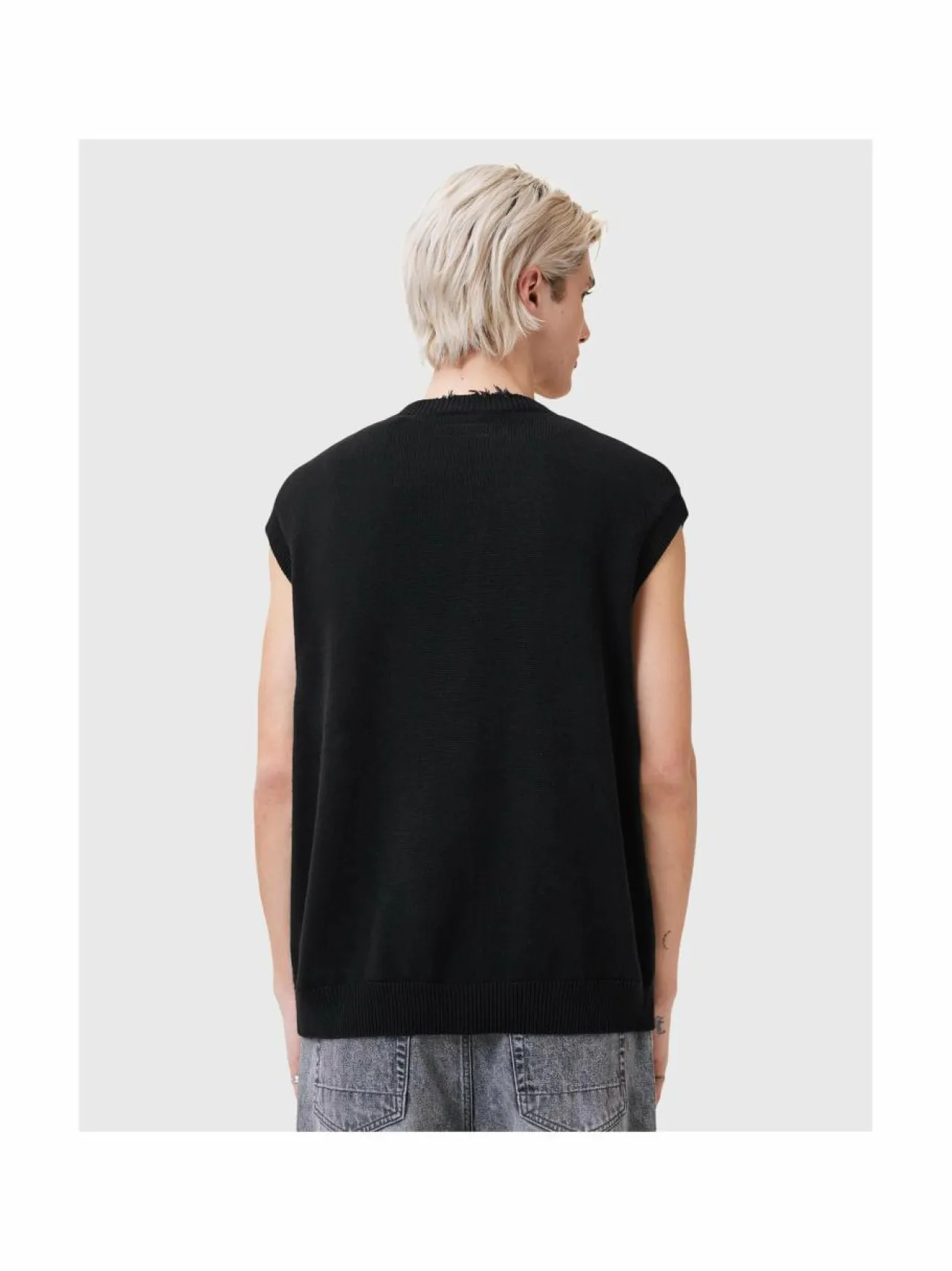 Neuleet<All Saints Scripture-neuleliivi BLACK/ECRU WHITE