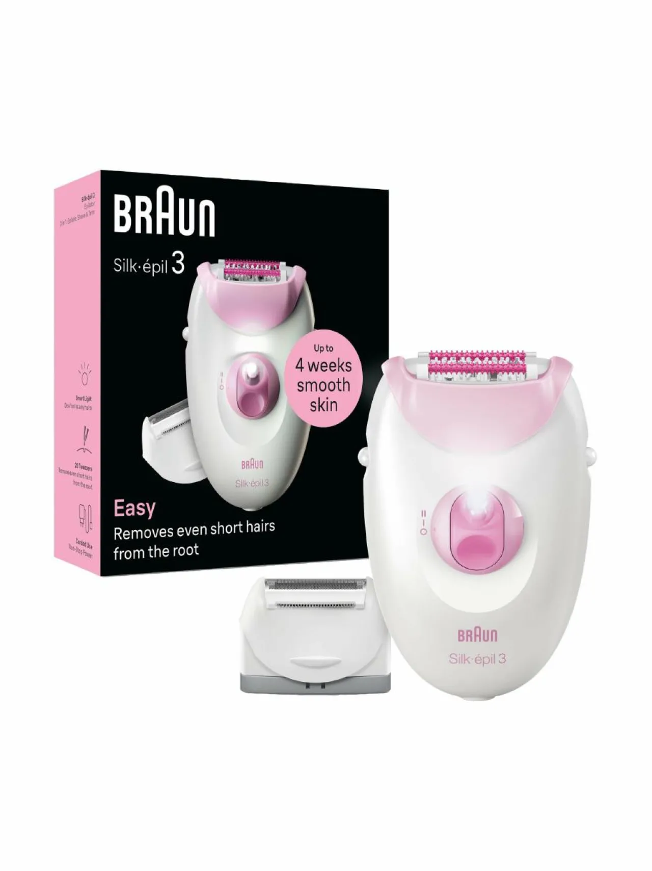 Braun SE3031 Silk-épil 3 -epilaattori^ Ihokarvanpoisto