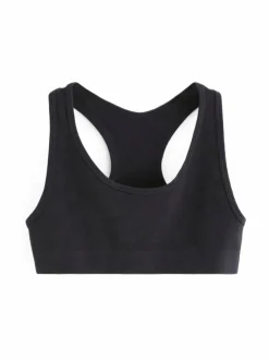 Alusvaatteet<Lindex Seamless Basic - saumaton toppi 80 BLACK