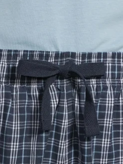Pyjamat & Kylpytakit<Cap Horn loungewear Sebastian-pyjamapaita ja -shortsit LT. BLUE/ BLUE