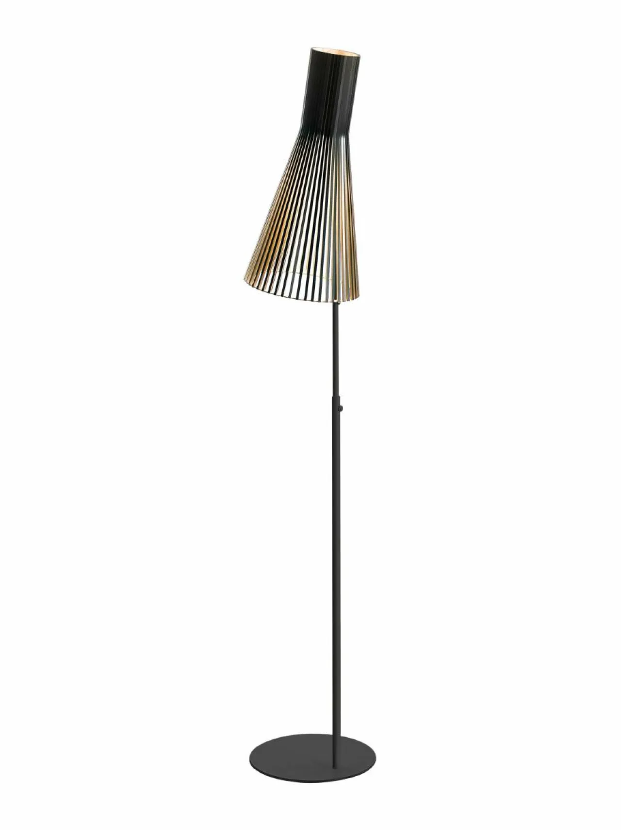 Lattiavalaisimet<Secto Design Secto Birch -lattiavalaisin BLACK