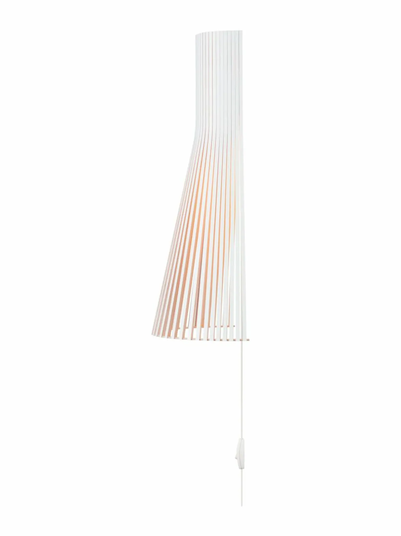 Seinävalaisimet<Secto Design Secto birch -seinävalaisin johdolla WHITE