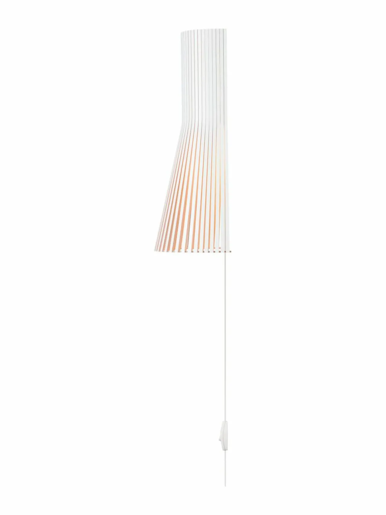 Seinävalaisimet<Secto Design Secto small birch -seinävalaisin johdolla WHITE