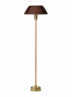Lattiavalaisimet<Innolux Senator-lattiavalaisin BROWN + BRASS